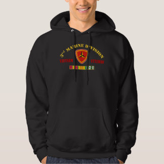 Marine Division Vietnam Veteran Hoodie