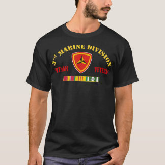 Marine Division Vietnam Veteran T-Shirt