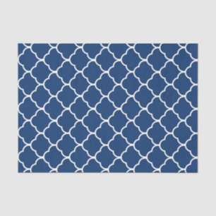 Marine-eleganter marokkanischer Entwurf Seidenpapier
