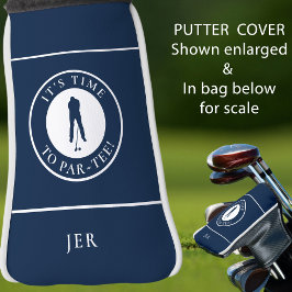 Marine Es ist Zeit zum Golfen Lustige Personalisie Golf Headcover