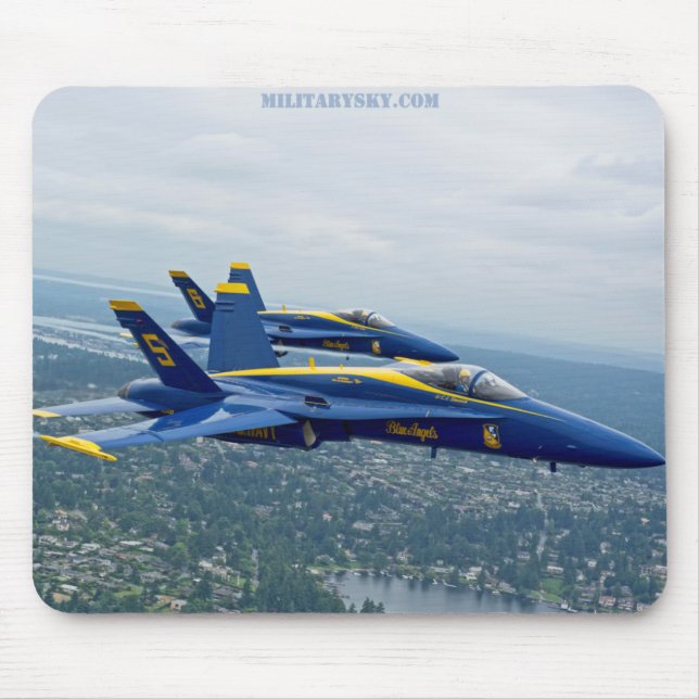 Marine-Flug-Demonstration Mousepad (Vorne)