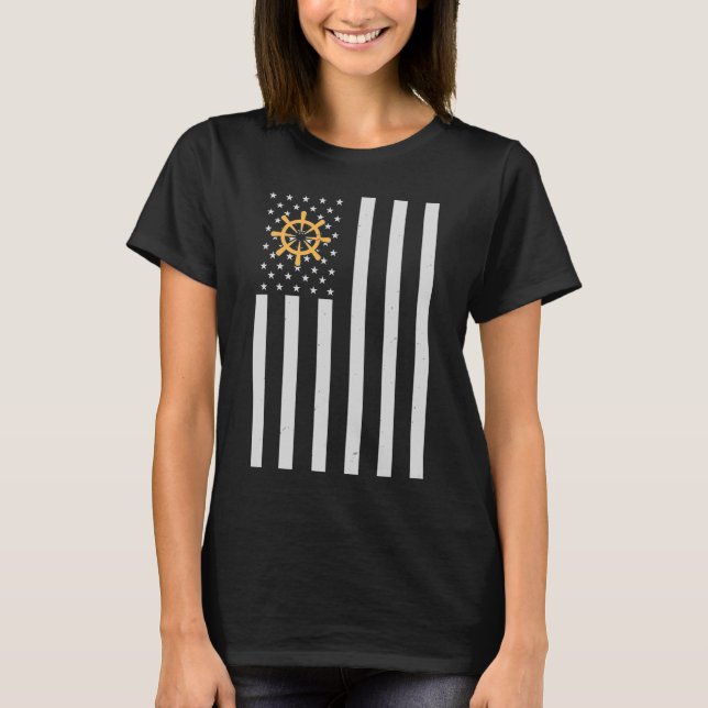 Marine Icon - Veteranen der US-Marine T-Shirt (Vorderseite)