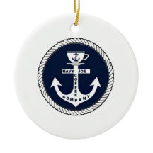 Marine Joe Coffee Company Ornement de Noël