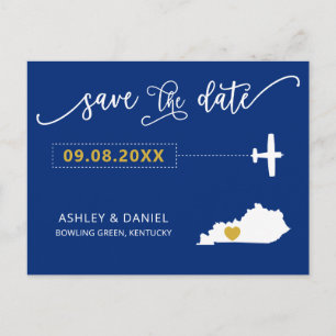 Marine Kentucky Wedding Enregistrer la carte posta