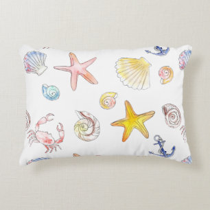 Marine Life & Anchors Dekokissen