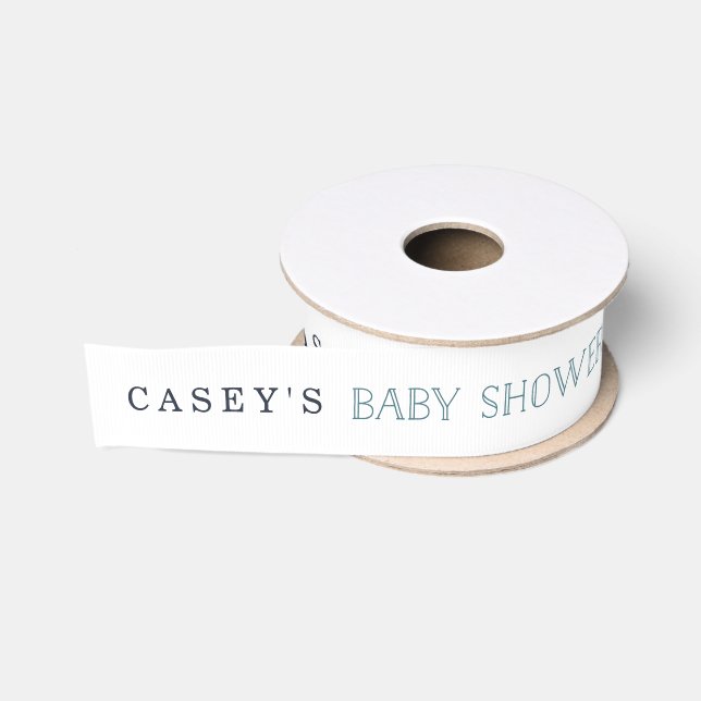 Marine Life Baby Dusche Ripsband (Spule)
