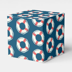Marine Lifesaver Nautical Birthday Baby Dusche Geschenkschachtel