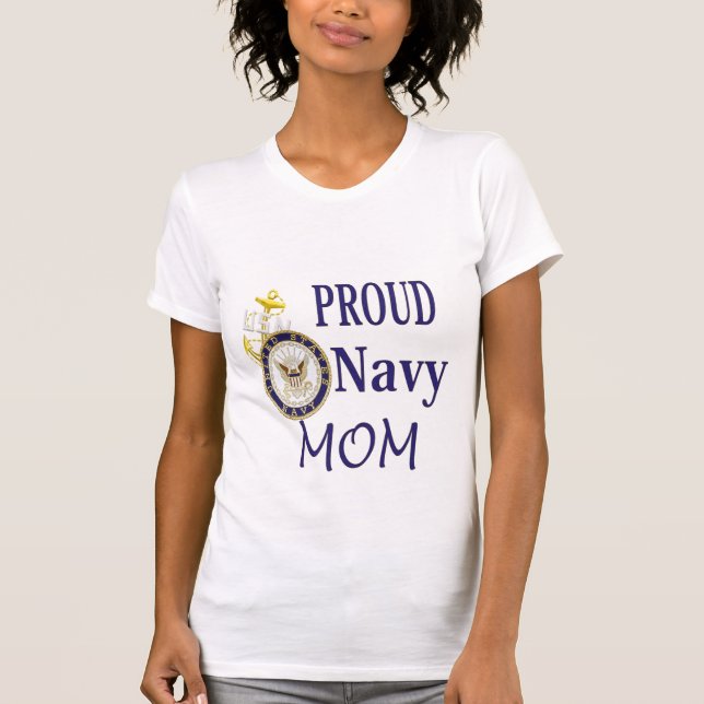Marine-Mama T-Shirt (Vorderseite)