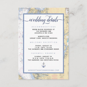 Marine moderne #Mariage Annapolis MD Carte nautiqu