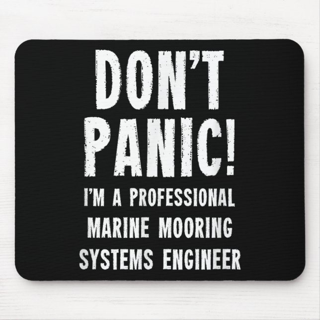 Marine Mooring Systems Engineer  Mousepad (Vorne)
