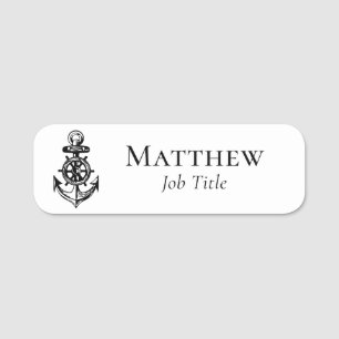 Marine Nautic Boat Business Namensschild