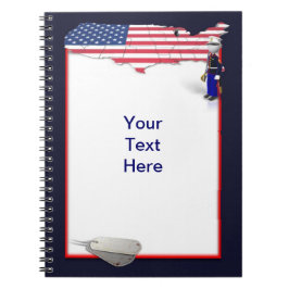Marine Notebook Notizblock