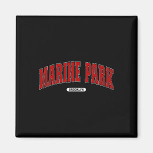 Marine Park Brooklyn Souvenir Stolz Verliebter Mar Magnet