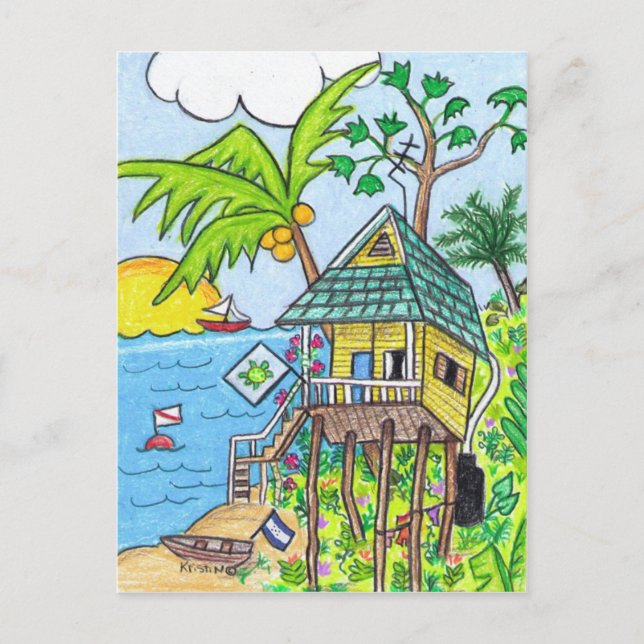 MARINE PARK Postkarte (Vorderseite)