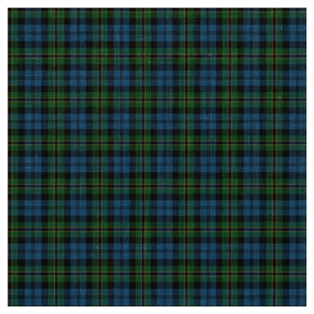 Marine-PolarsternTartan Stoff (Muster)