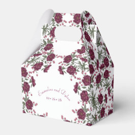 Marine-Rosen-Hochzeit Geschenkschachtel