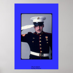 Marine Salute Poster