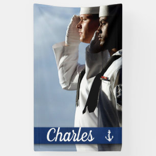 Marine-Seeleute personalisiert Banner