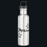Marine Sterne - Vorname für Frauen - Single Design Edelstahlflasche<br><div class="desc">Marine Sterne - Vorname für Frauen - Single Design</div>