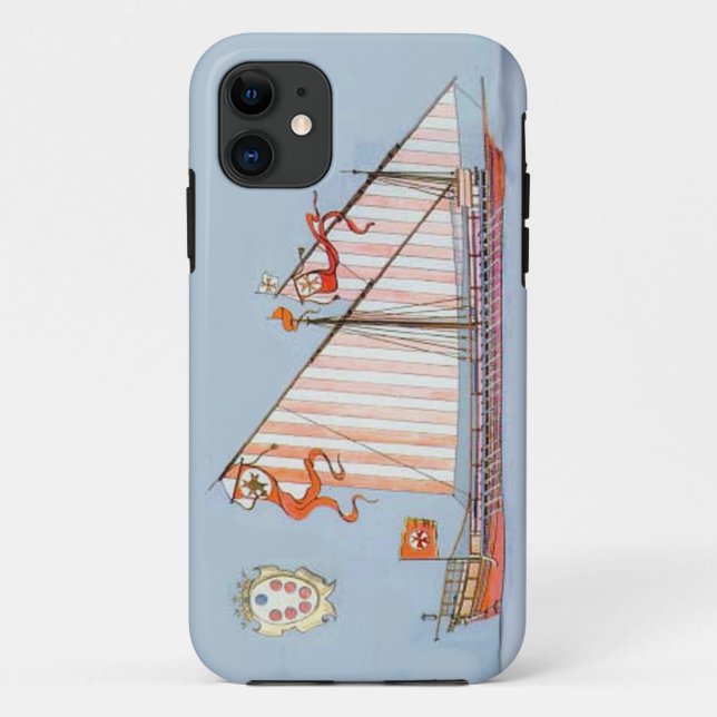 Marine Toskana Medici Case-Mate iPhone Hülle (Rückseite)