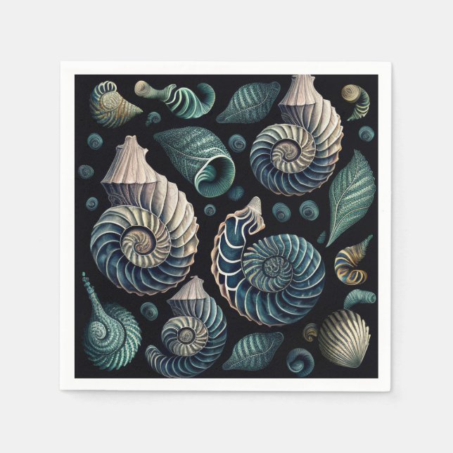 Marine Treasures Serviette (Vorderseite)