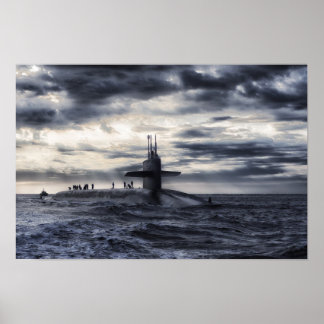 Marine U-Boot Poster