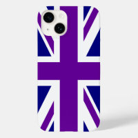 Marine und Lila Union Jack