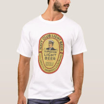 Marine-Verein-helles Bier-T - Shirt