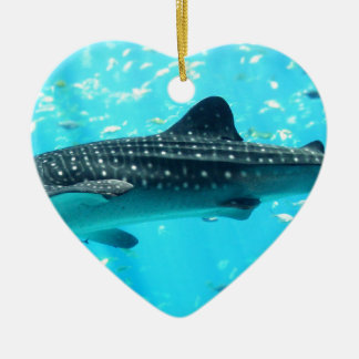 Marine Water Chic Stilvoll Cooler Blauwal-Hai Keramikornament