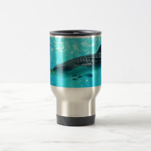 Marine Water Chic Stilvoll Cooler Blauwal-Hai Reisebecher
