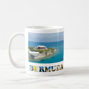 Marine-Werft-Reise-Foto Bermudas königliches Kaffeetasse