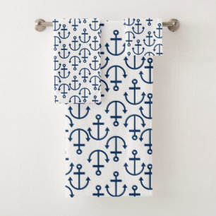 Marinebanker Badhandtuch Set
