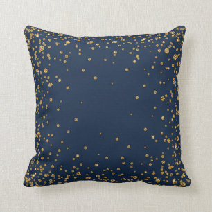 Marinebicker und Goldfunkel MoJo-Pillow Kissen