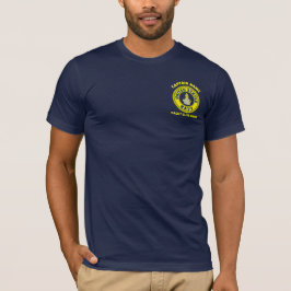 Marineblau Anchor nautischer Kapitän segelt Sommer T-Shirt