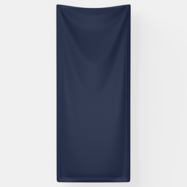 Marineblau Banner (Vertikal)