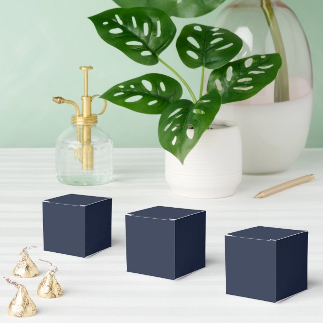 Marineblau Geschenkschachtel (Zahlreiche)