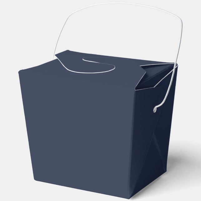 Marineblau Geschenkschachtel (Vorderseite)
