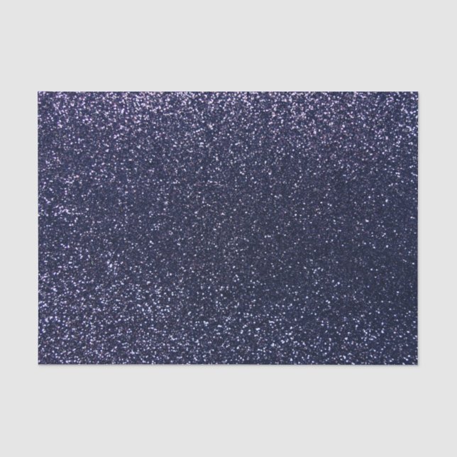 Marineblau-Glitter Seidenpapier (Vorderseite)