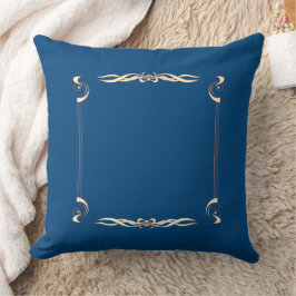 Marineblau Kissen