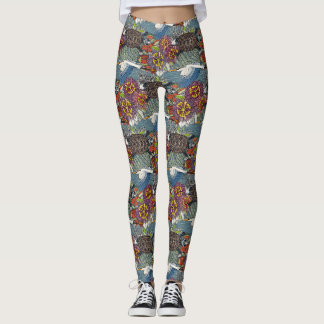 marineblau NC-blaue Schiefer-Leggings Leggings