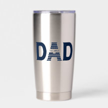Marineblau Papa Etabliert Neues Vater-Geschenk