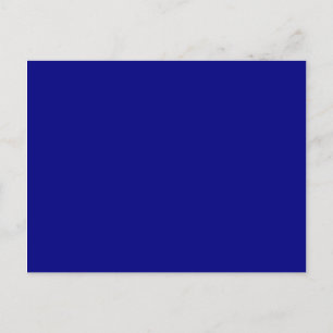 Marineblau Postkarte
