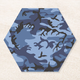 Marineblau-Tarnung, Militär, Armee Untersetzer