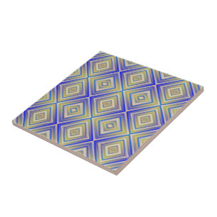 Marineblaue alternative Diamantmuster Fliese
