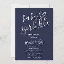 Marineblaue Babysprinkle-Party für Babyjungen