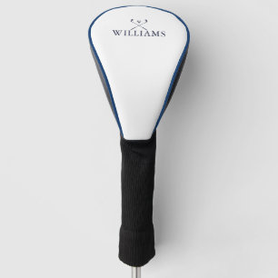 Marineblaue personalisierte Namensgolfschläger Golf Headcover