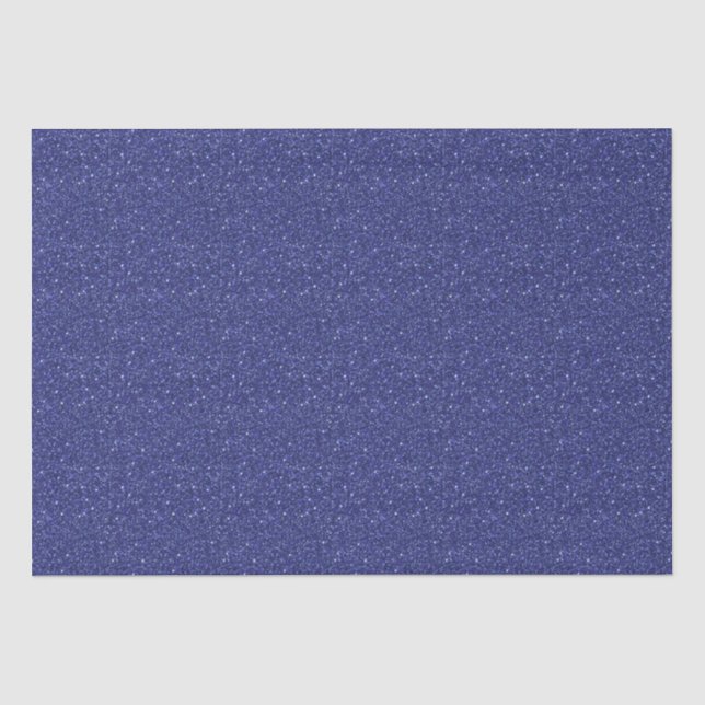 Marineblauer Glitter Seidenpapier (Vorderseite)