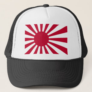Marinefahne von Japan - japanische aufgehende Truckerkappe