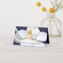 Marinefelder und weißer Magnolien, Hochzeit in Ele