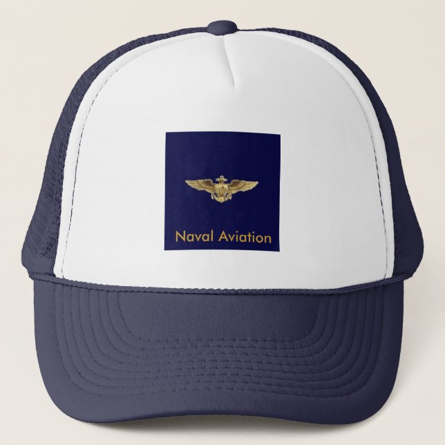 Marineflieger-Flügel, Marinefliegerei Truckerkappe (Vorderseite)